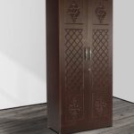 Premium MDF board 2 door wardrobe