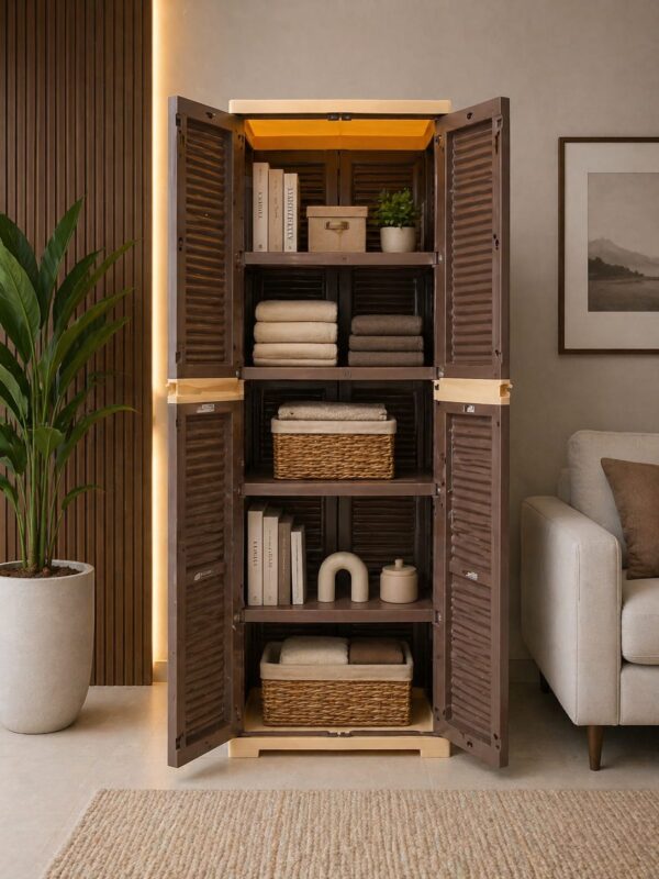 Melody Large Plastic Storage Cabinet